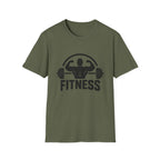Fitness silhouette logo T-Shirt