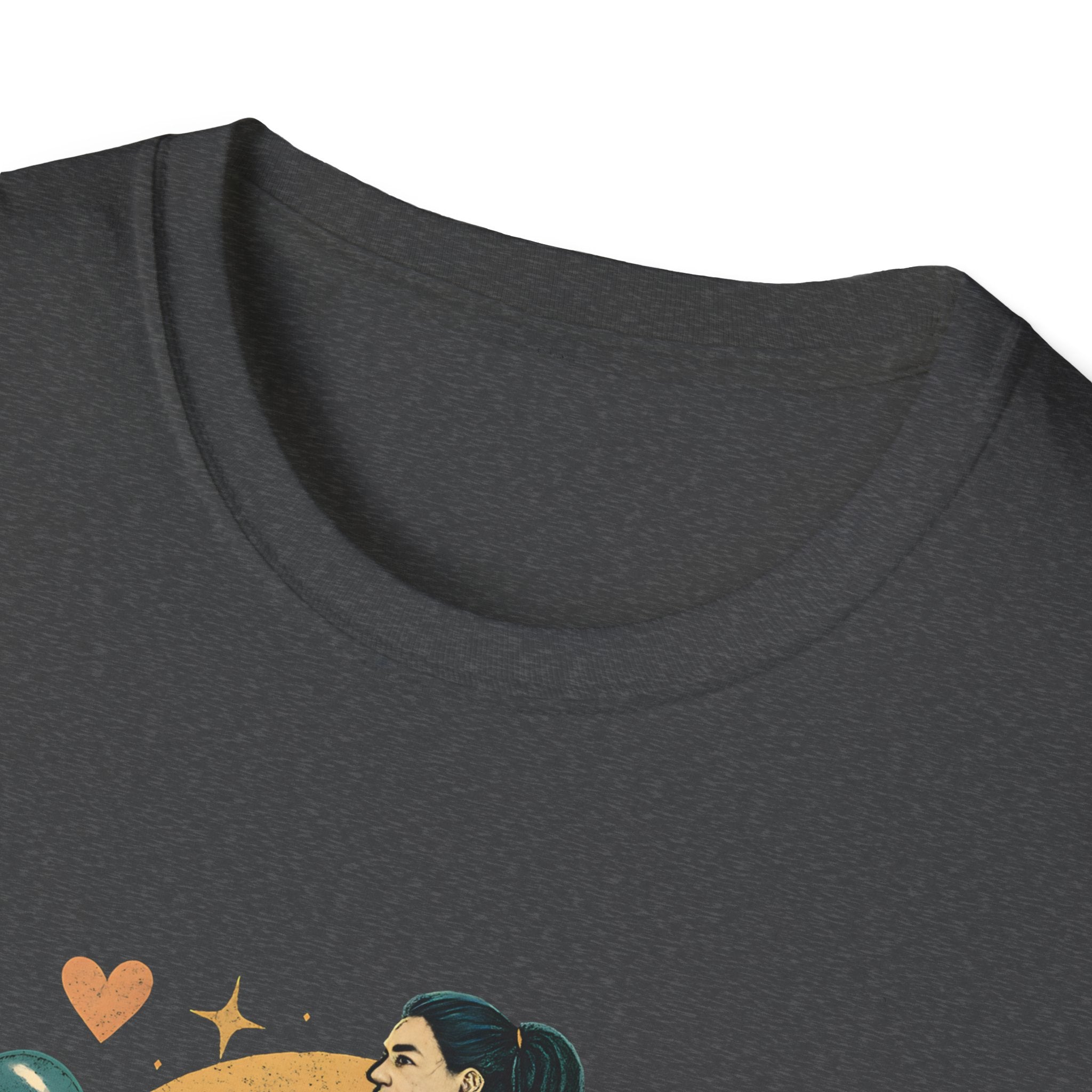 Kettlebell Workout Portrait T-Shirt