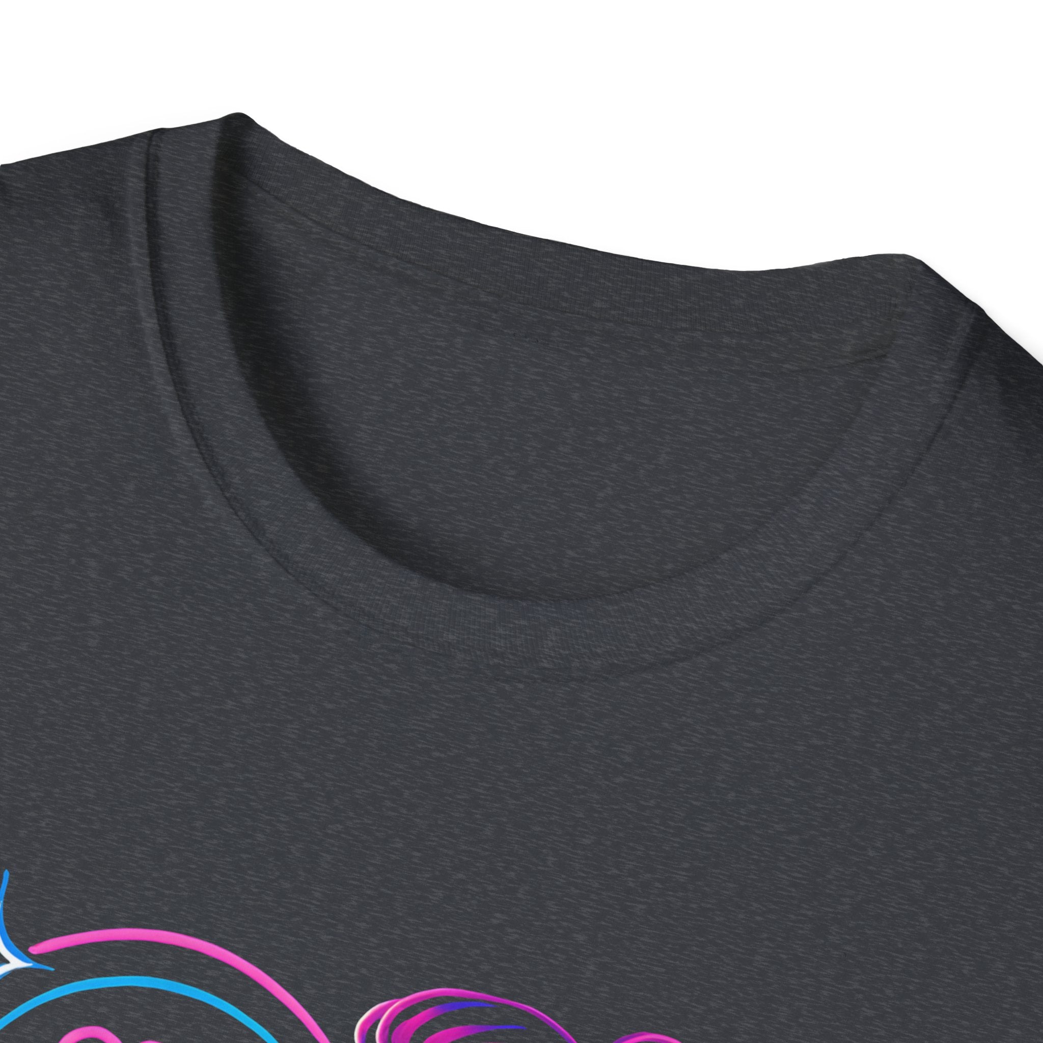 Neon singer portrait T-Shirt