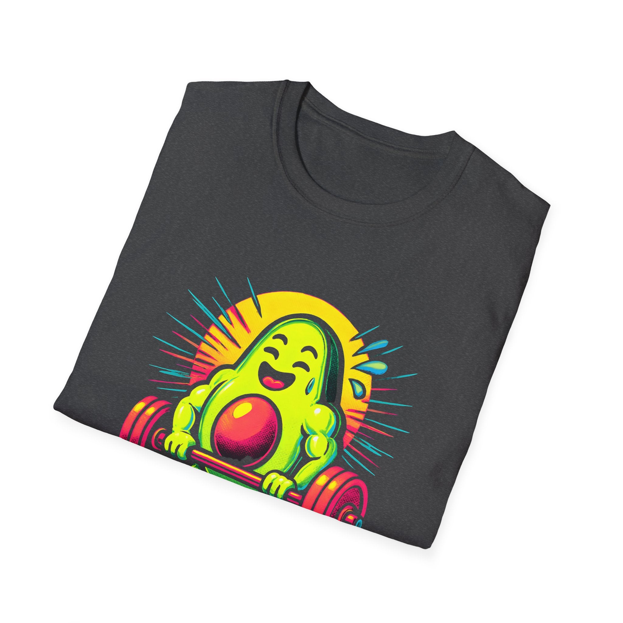 Cheerful Weightlifting Blob T-Shirt