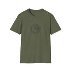 Spherical wireframe sculpture T-Shirt