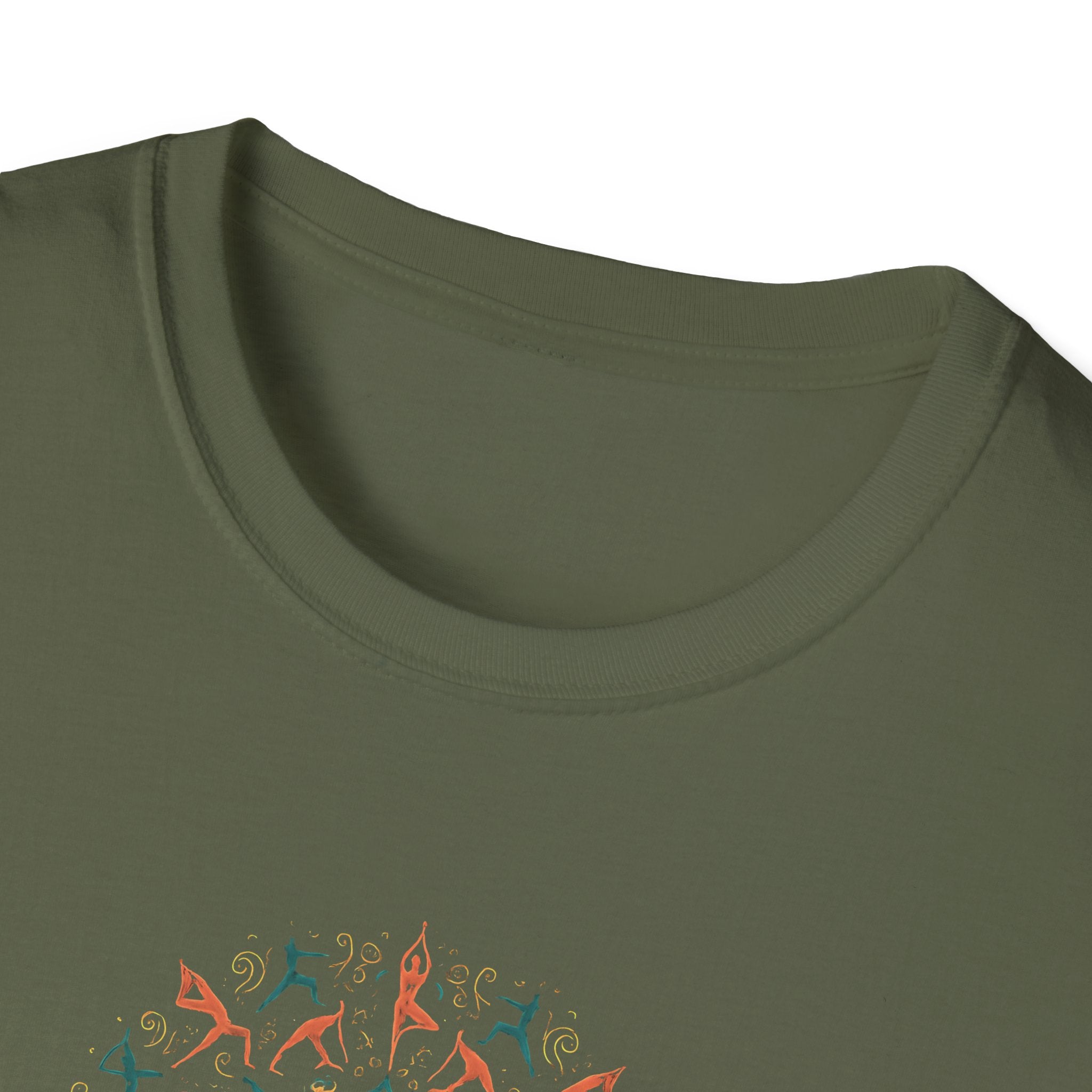 Yoga Mandala Circle T-Shirt