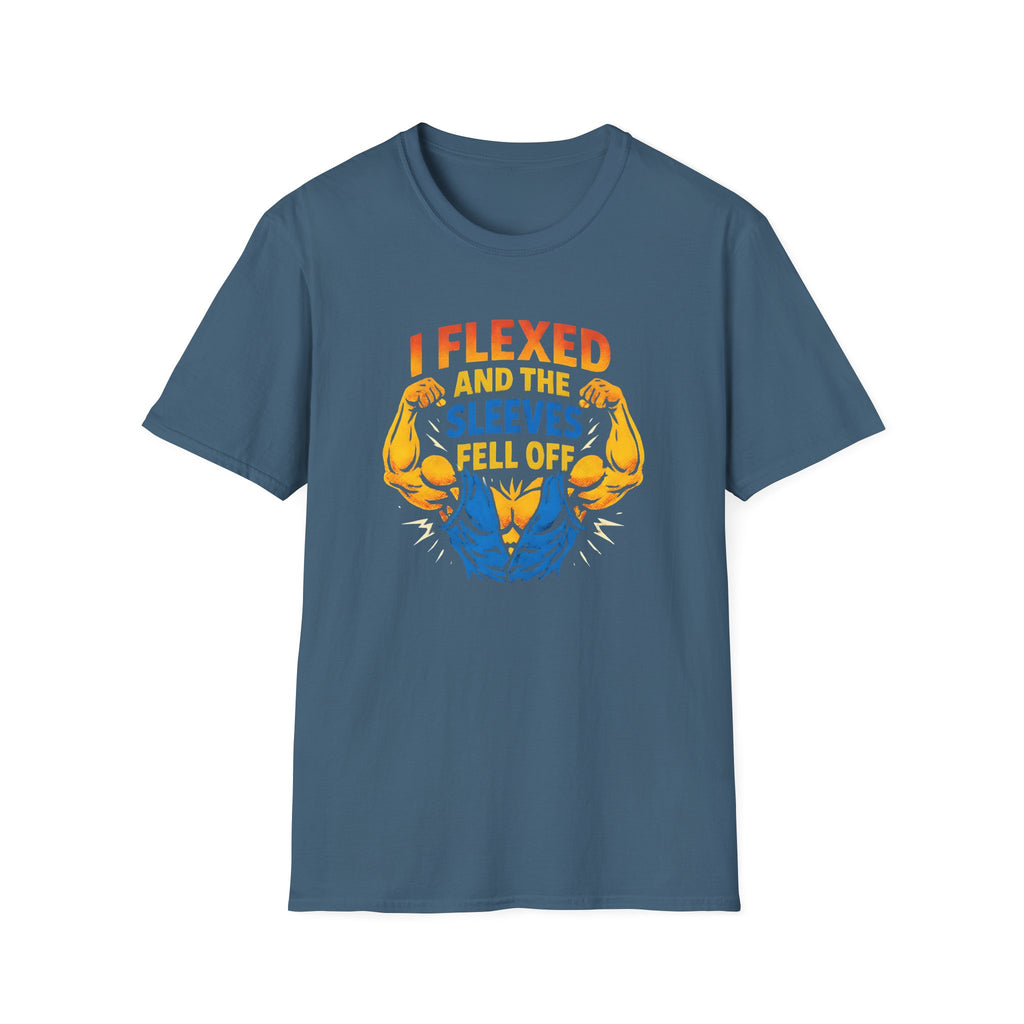 Flexed Arms Sleeves Off T-Shirt